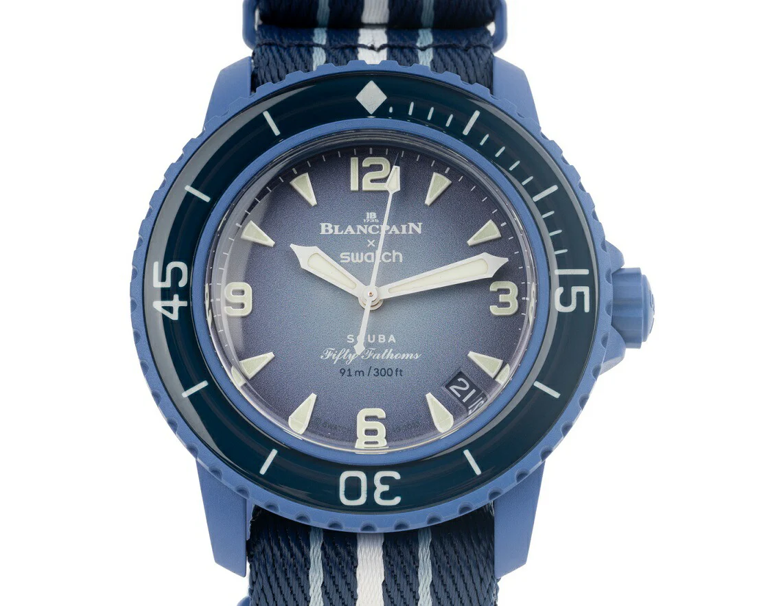 SWATCH Blancpain x Swatch Scuba Fifty Fathoms SO35A100 Watch
