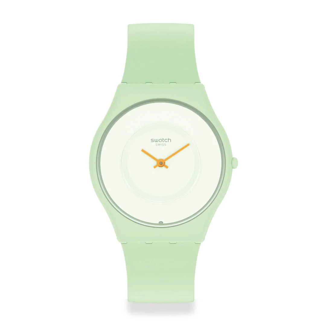 SWATCH Caricia Verde SS09G101 Green Slim Watch