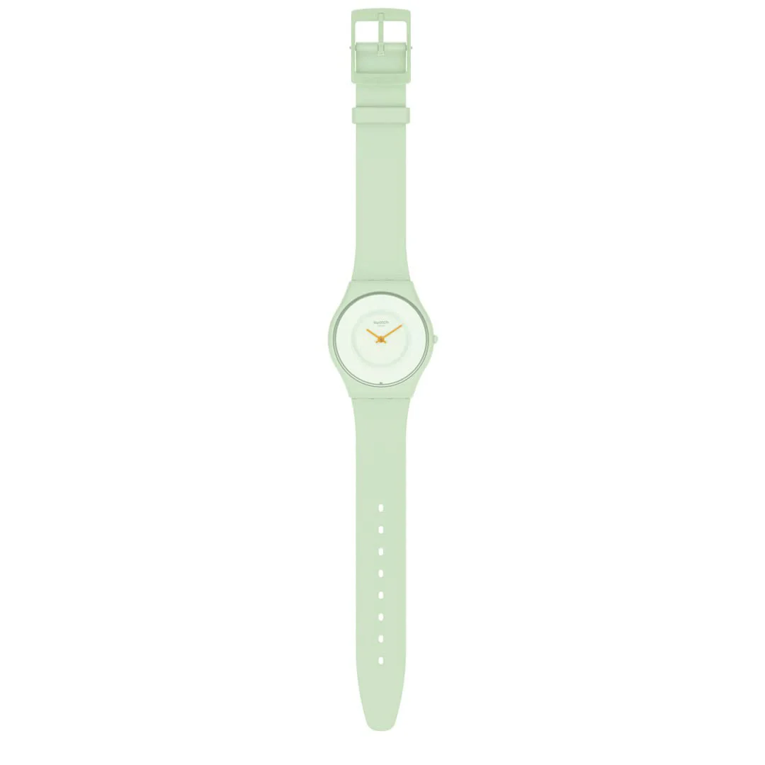 SWATCH Caricia Verde SS09G101 Green Slim Watch - Image 2