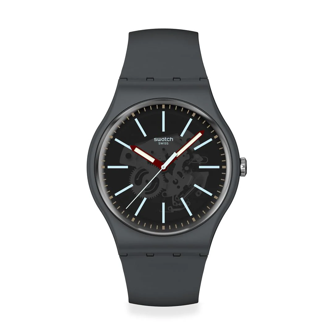SWATCH Cobblestone Street SO29A101 Quartz Grey Watch