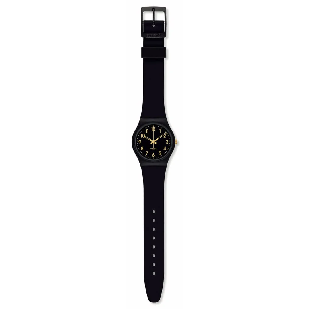 SWATCH Golden Tac SO28B113 Quartz Black Watch - Image 2
