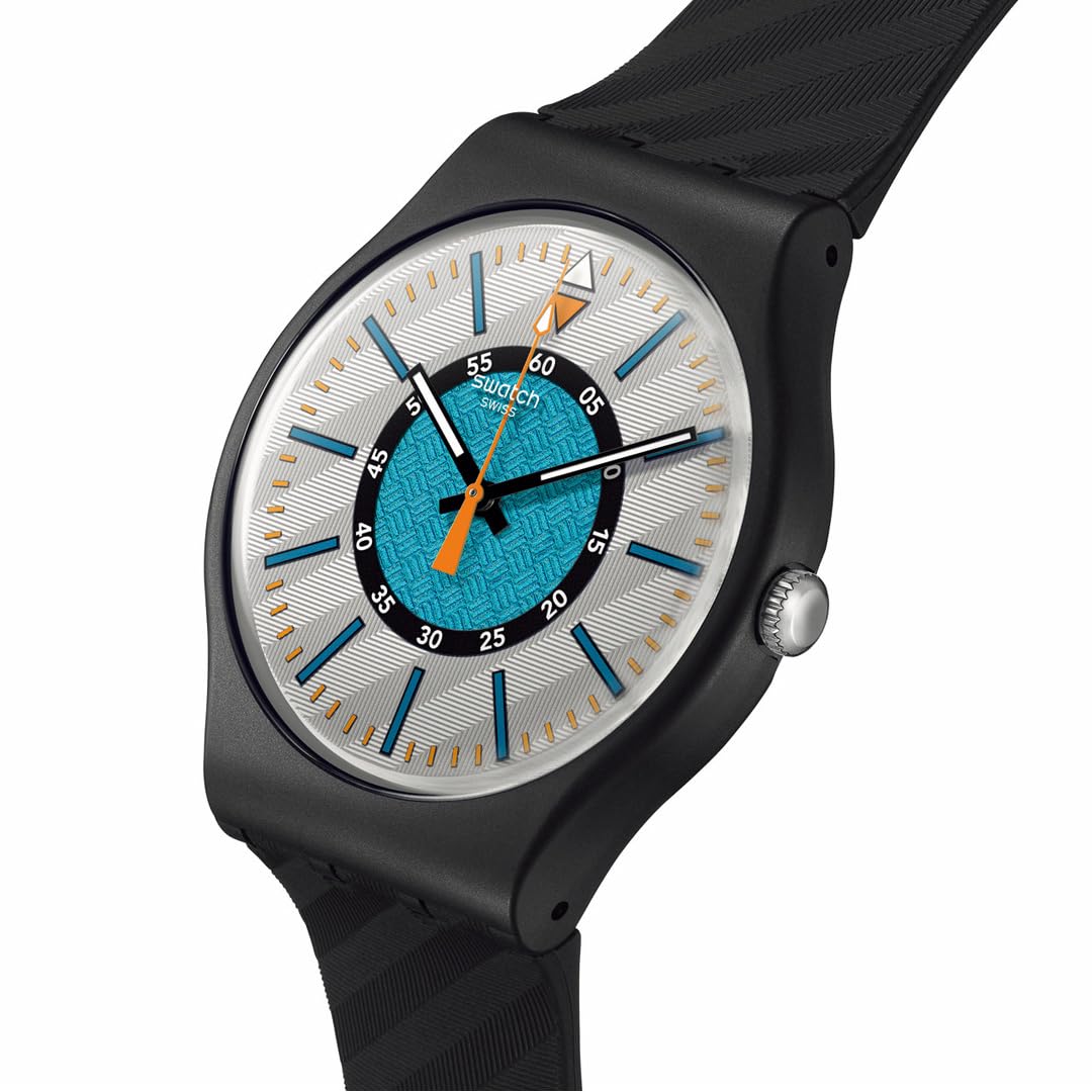 SWATCH GOOD TO GORP SO32B119 Black Unisex Watch - Image 3