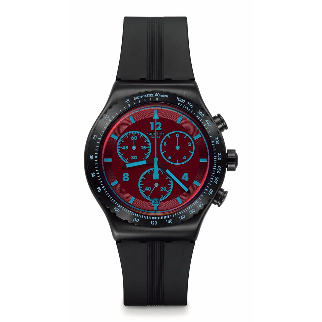 SWATCH Irony Chrono YVB417 Black Chronograph Watch