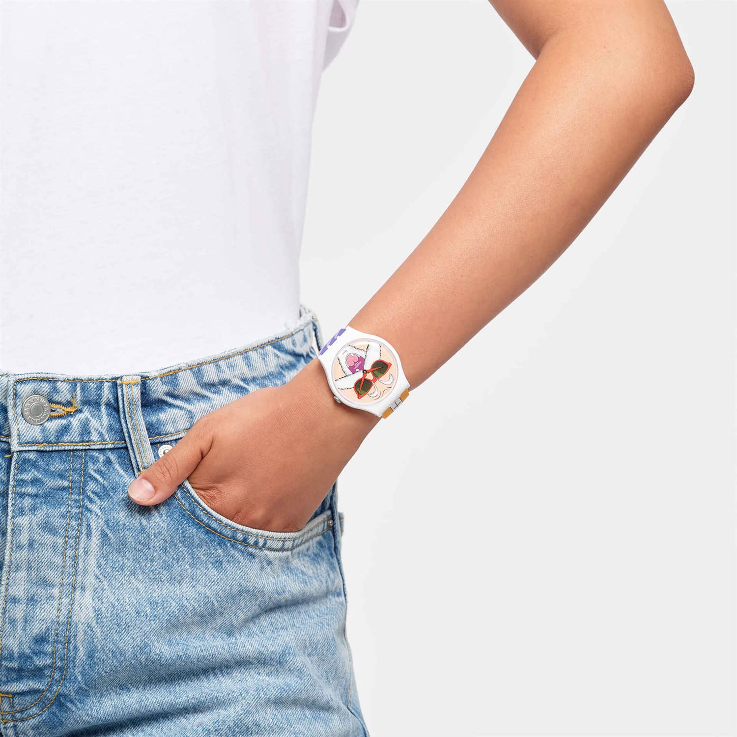 SWATCH KAMESENNIN X SWATCH New Gent SUOZ346 Sports Watch - Image 3
