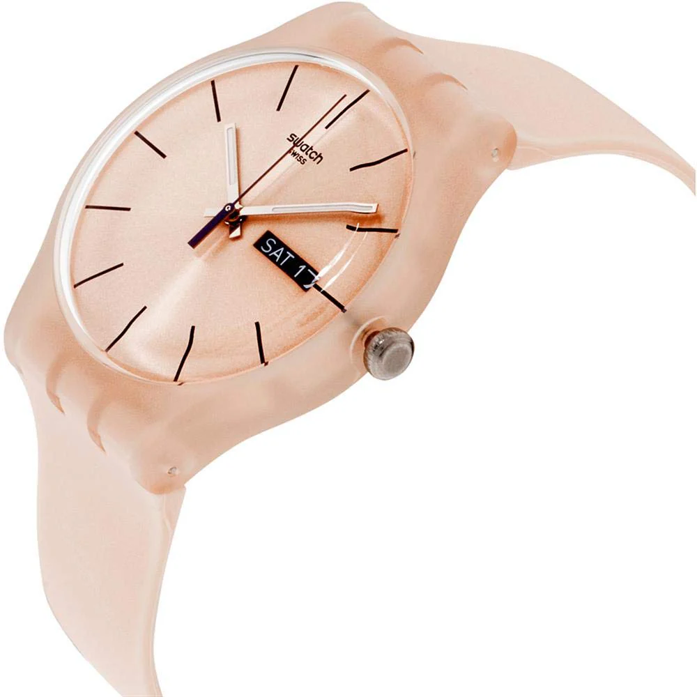 SWATCH New Gent Rose Rebel SUOT700 Women's Watch - Image 2