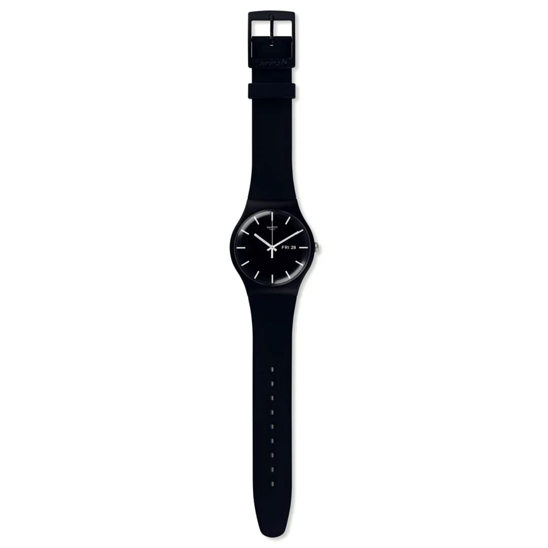SWATCH Power Tracking Mono Black Again SO29B704 Watch - Image 2