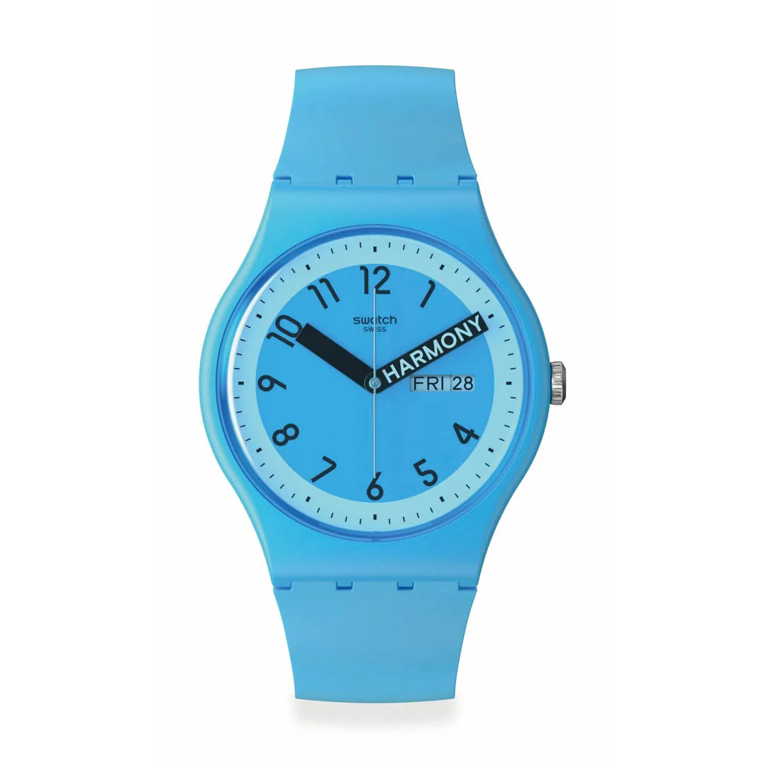 SWATCH PROUDLY BLUE SO29S702 Quartz Watch