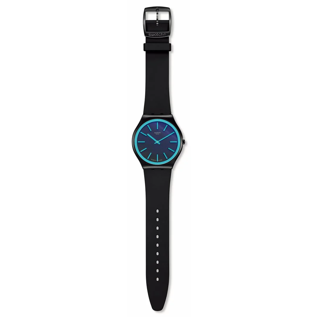 SWATCH Skin Irony SS07B111 Obsidian Shimmer Black Watch - Image 2