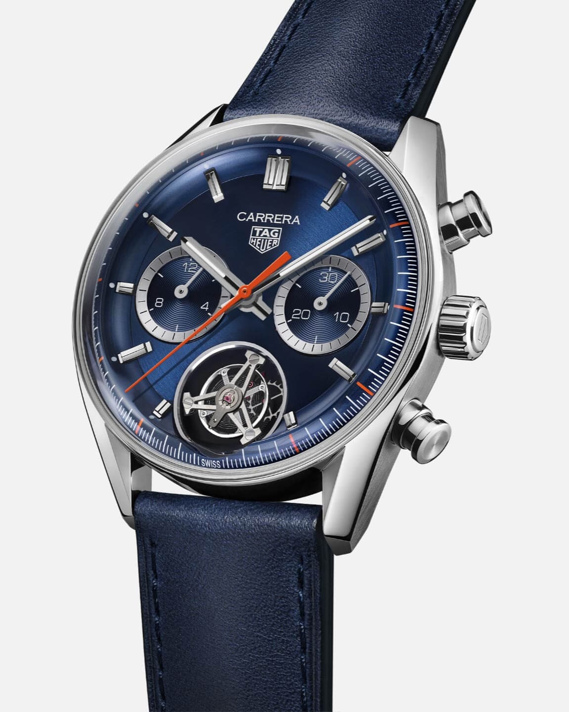 TAG Heuer CBS5010.FC6543 Swiss Automatic Movement Chronograph Sapphire Crystal Water Resistant 43mm Case