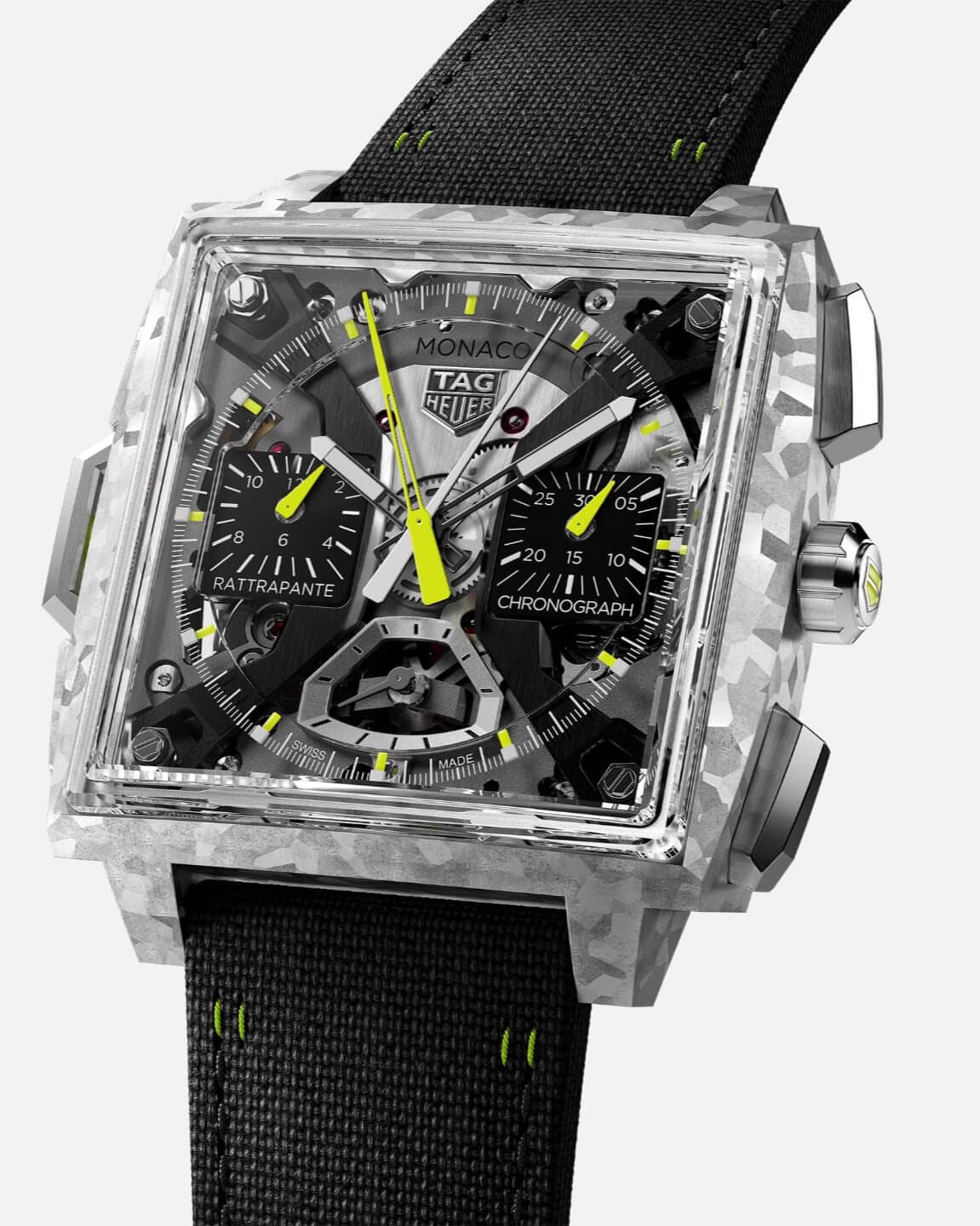 TAG Heuer CBW2185.FC8350 タグ・ホイヤー モナコ スプリットセコンド クロノグラフ 自動巻, 41 mm, TH-チタン