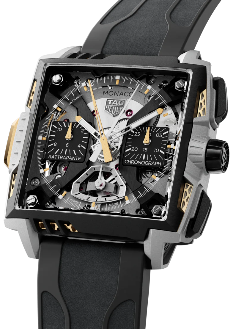 TAG Heuer CBW218B.FT8124 タグ・ホイヤー モナコ スプリットセコンド クロノグラフ エア 1 自動巻, 41 mm, チタン