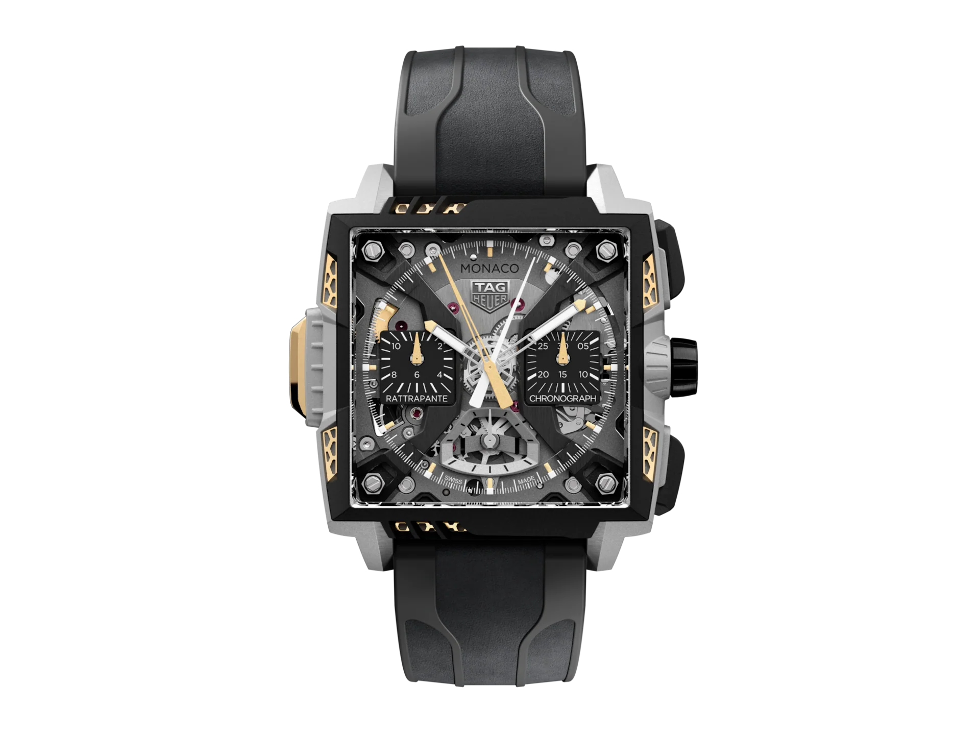 TAG Heuer CBW218B.FT8124 タグ・ホイヤー モナコ スプリットセコンド クロノグラフ エア 1 自動巻, 41 mm, チタン - Image 2