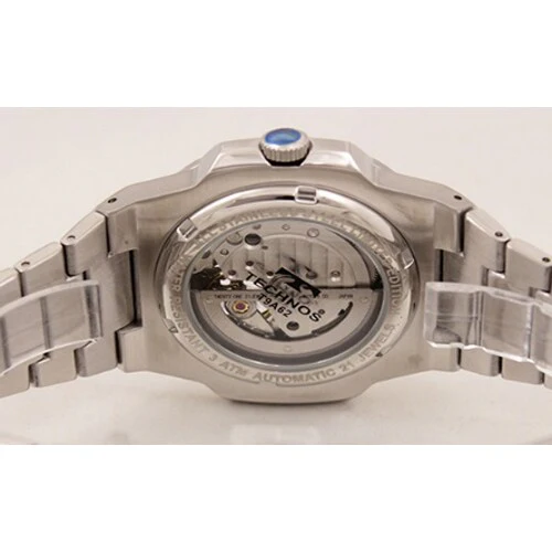Technos T9A62SS Silver Stainless Steel Water Resistant 1-Year Warranty Elegant Design - Image 2
