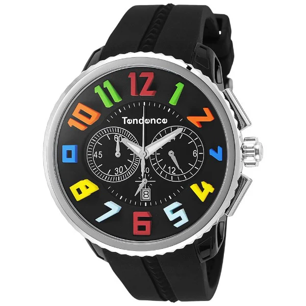 Tendence TG046013 Stylish Gulliver Round Design - Durable Quartz Movement - Water Resistant - Unique Color Options