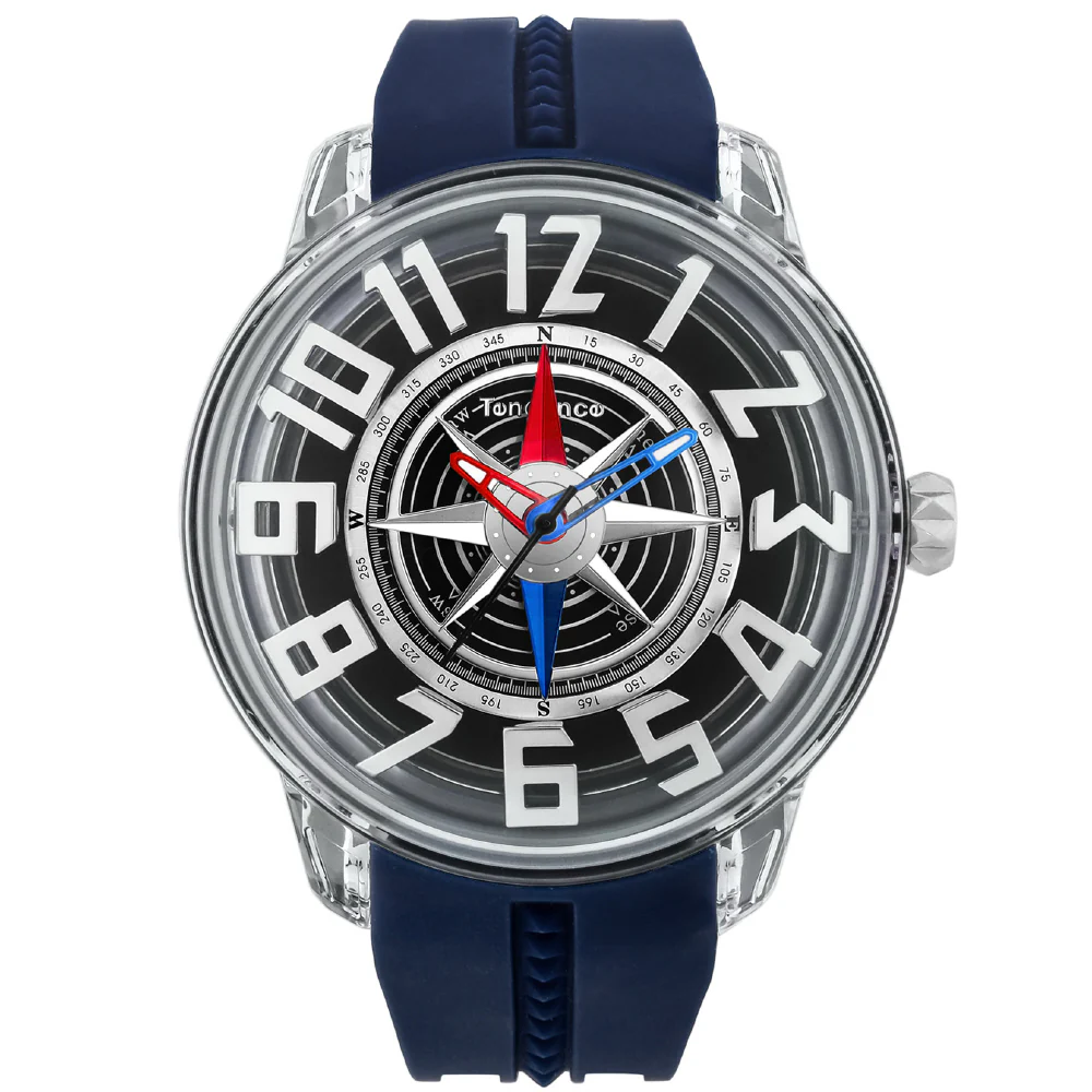 Tendence TY023006-NV KINGDOME Bold Design Water Resistant Swiss Movement Stylish Timepiece