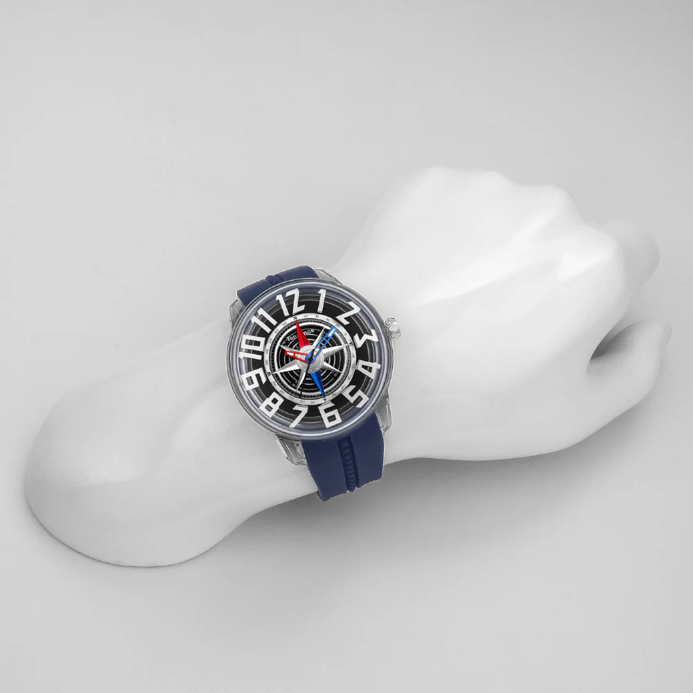 Tendence TY023006-NV KINGDOME Bold Design Water Resistant Swiss Movement Stylish Timepiece - Image 4