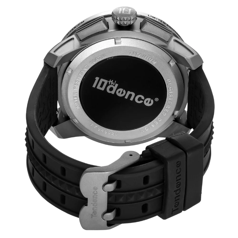 Tendence TY046020 10 Year Limited Titanium Edition Black Stylish Design Lightweight Construction Water Resistant 2 Year - Image 3