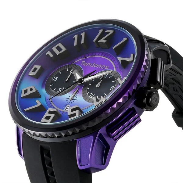 Tendence TY146103 Stylish Rubber Strap Water Resistant Swiss Movement 2-Year Warranty