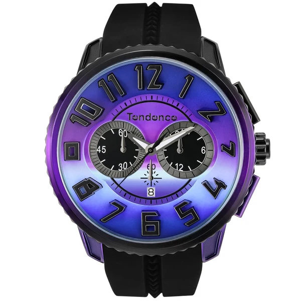 Tendence TY146103 Stylish Rubber Strap Water Resistant Swiss Movement 2-Year Warranty - Image 3