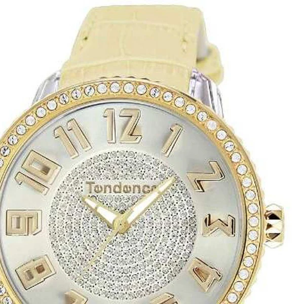 Tendence TY430143 Stylish White Design 2-Year Warranty Quartz Movement Water Resistant - Image 3