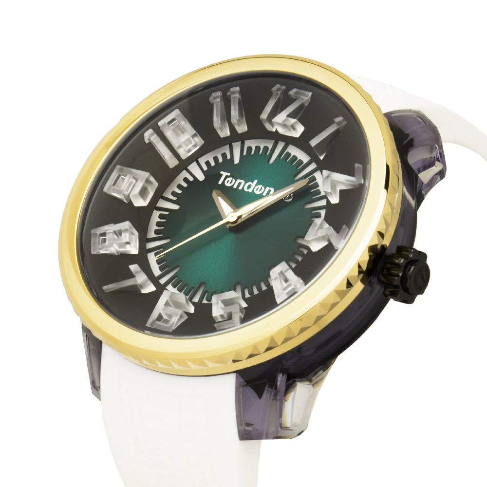 TENDENCE TY532001-WH-ELT Flash Watch 2-Year Warranty Green/White Elegant Design Durable Build Stylish Timepiece - Image 2
