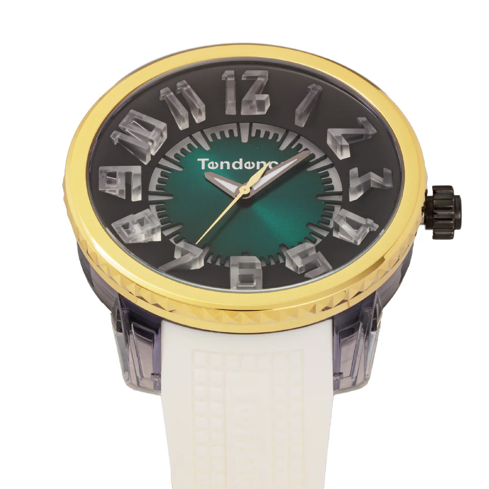 TENDENCE TY532001-WH-ELT Flash Watch 2-Year Warranty Green/White Elegant Design Durable Build Stylish Timepiece - Image 3