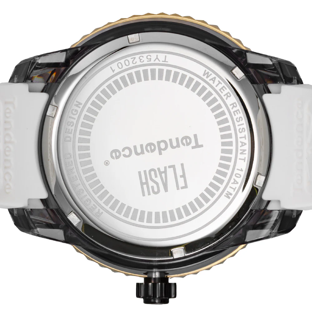 TENDENCE TY532001-WH-ELT Flash Watch 2-Year Warranty Green/White Elegant Design Durable Build Stylish Timepiece - Image 5