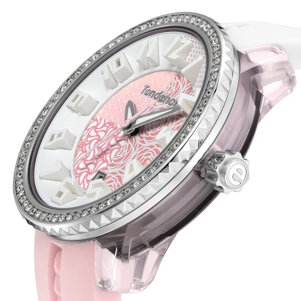 Tendence TY930065 Stylish Women's Silicone Strap Water Resistant 2-Year Warranty Elegant Design