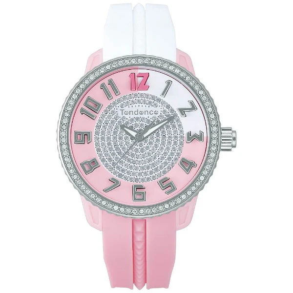 Tendence TY930111S Stylish Pink Watch - Crazy Design - 2 Year Warranty - Unique Fashion Statement