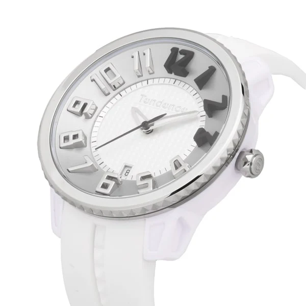 TENDENCE TY939002 SVBK ELT Gulliver Medium Unisex Silicone Belt Watch with 2 Year Warranty Stylish Design and Durable Comfort - Image 2