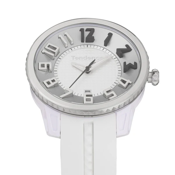TENDENCE TY939002 SVBK ELT Gulliver Medium Unisex Silicone Belt Watch with 2 Year Warranty Stylish Design and Durable Comfort - Image 3