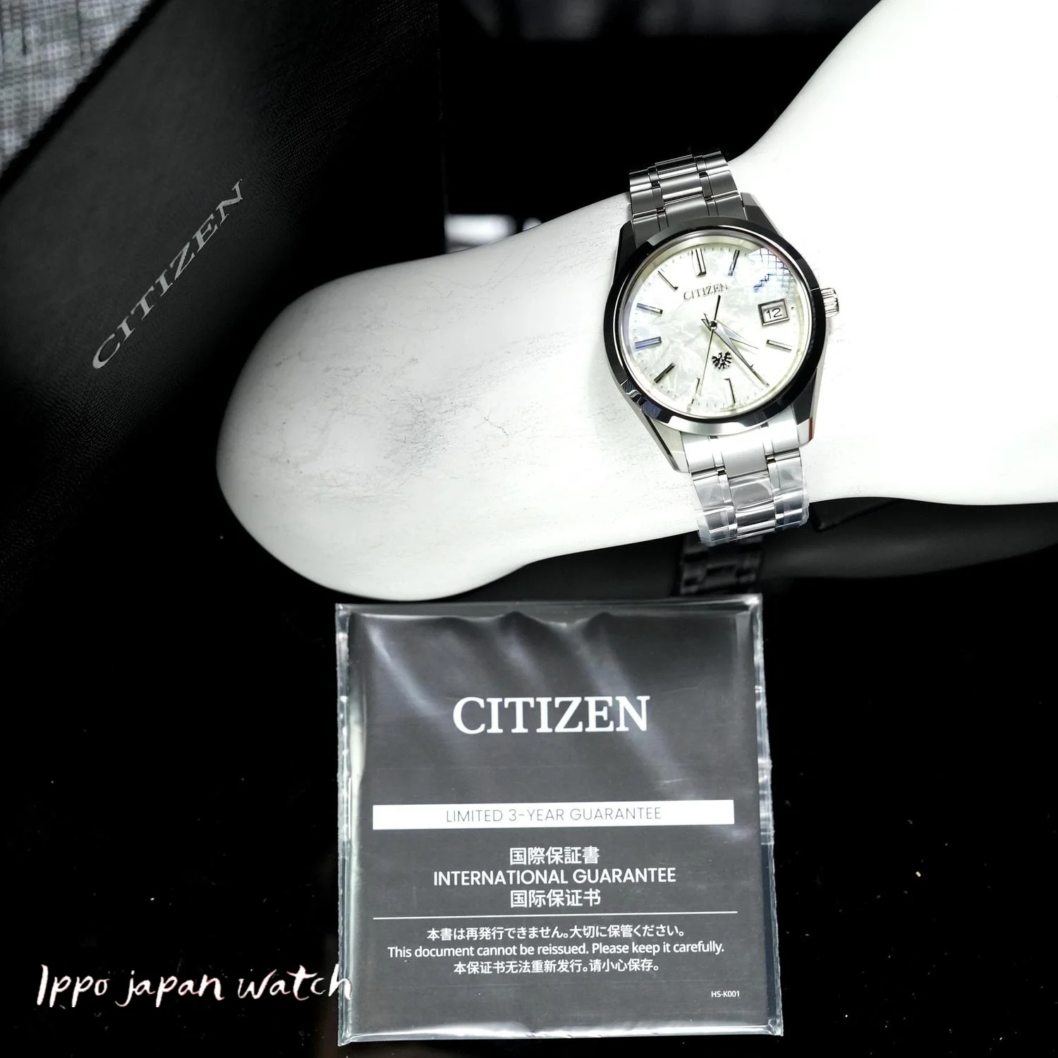 The Citizen analog AQ4100-57C Eco-Drive Super Titanium limited watch 2025.11.13 release - Image 8