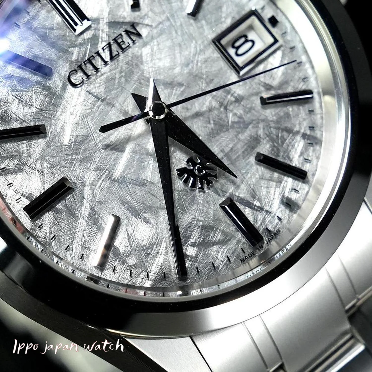 Citizen Men's Watch - The CITIZEN High Precision Solar Eco-Drive with Eagle Feather Dial Pattern, AQ4100-57B - Image 6