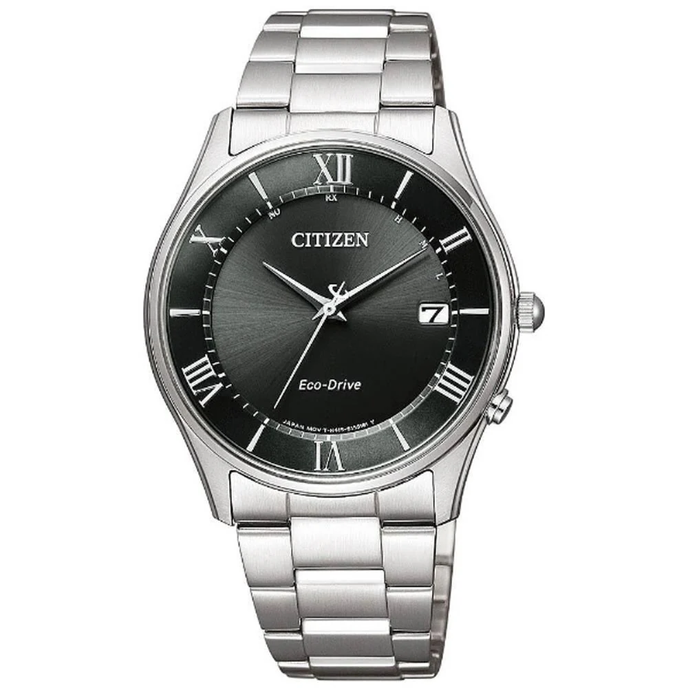 Citizen Men's Watch - Citizen Collection Eco-Drive Radio Controlled, Black, Metal Band, with Date AS1060-54E - Image 2