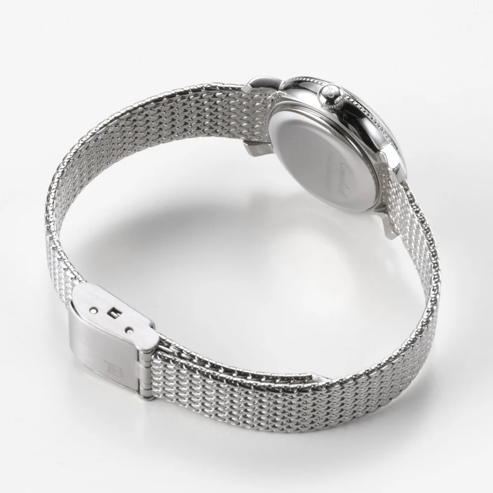 Time&Bouquet OTB-003-S Elegant Coquelicot Mesh Band Stylish Design Water Resistant Japanese Quartz Movement - Image 3