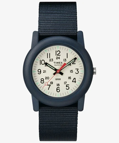 TIMEX Camper TW2P59900 34mm Navy Quartz Unisex Watch - Image 2