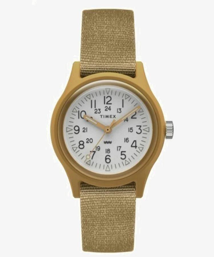 TIMEX Original Camper TW2T33900 29mm Cream Quartz Unisex Watch