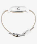 TIMEX Original Camper TW2T96200 29mm White Leather Quartz Unisex Watch - Image 7