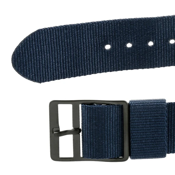 TIMEX TW2U84200 Camper MK1 Original Nylon Belt Watch in Ivory and Navy with Unisex Design and 1 Year Warranty - Image 7