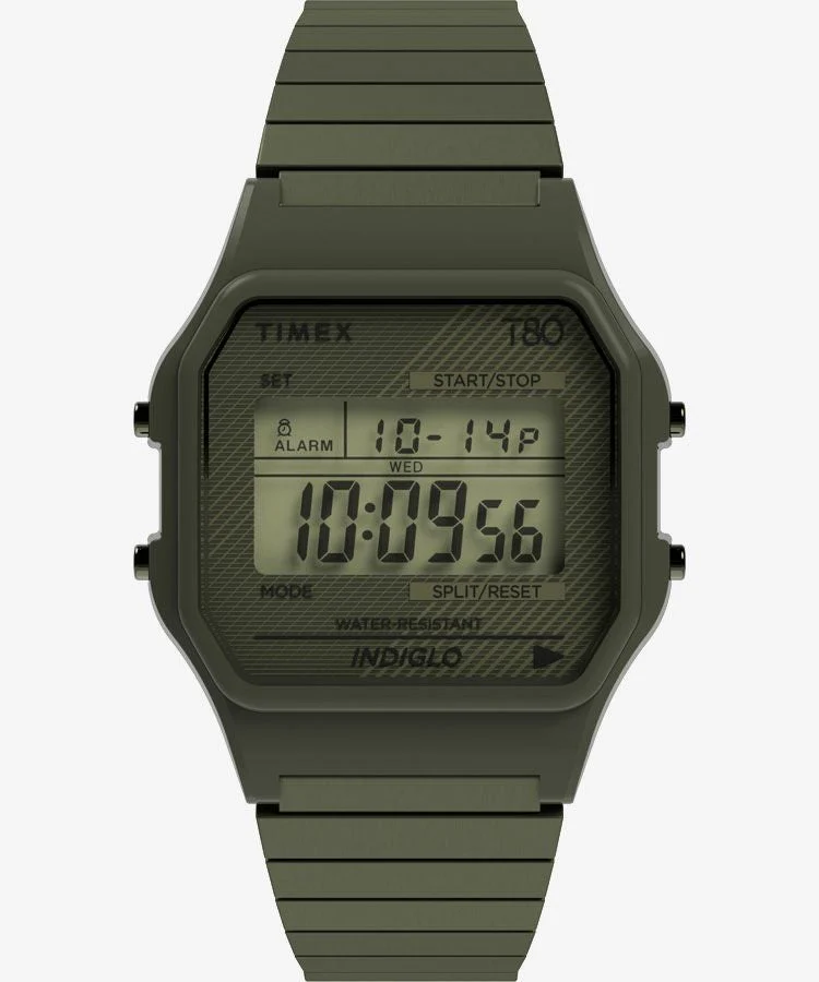 TIMEX TIMEX 80 TW2U94000 Olive Quartz Unisex Watch