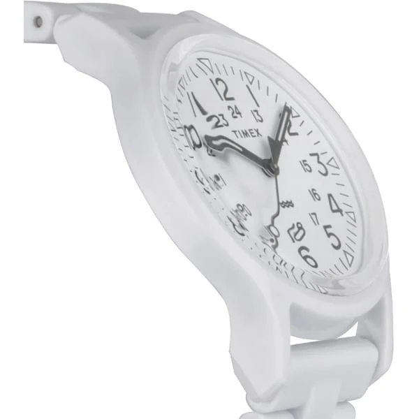 TIMEX TW2V19900 Classic Tile Collection TIMEX Original Camper Watch - 1-Year Warranty, Stylish White Design [Genuine Product] - Image 2