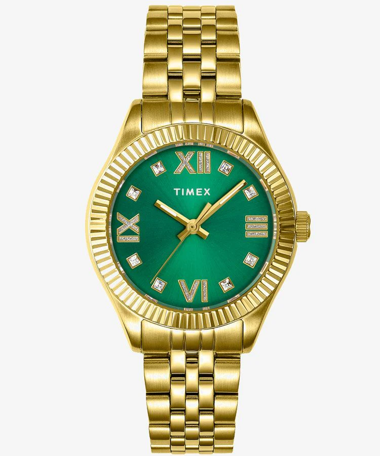TIMEX Waterbury Legacy TW2V45500 34mm Green Quartz Unisex Watch