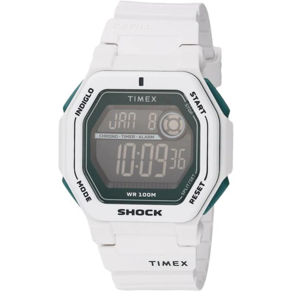TIMEX TW2V63600 Men's Resin Strap Water Resistant Stylish Design Durable Build 1-Year Warranty - Image 3