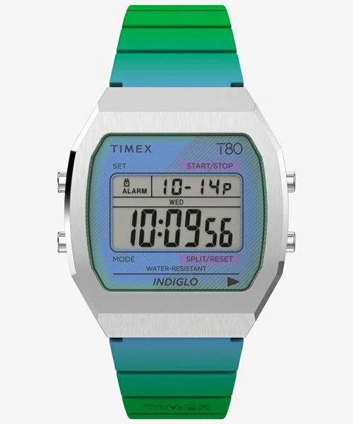 TIMEX T80 TW2V74500 Steel Blue Quartz Unisex Watch - Image 2