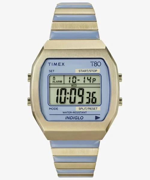 TIMEX TIMEX 80 TW2W40800 Blue Gold Quartz Unisex Watch - Image 2