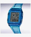TIMEX Q LCA TW2W45100 Transparent Blue Quartz Unisex Watch - Image 7