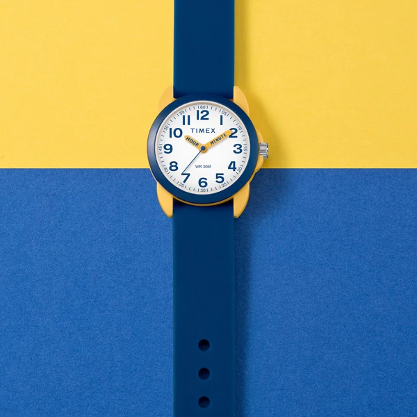 TIMEX TW2W92100 Kids Analog Time Machine by TIMEX - 1-Year Warranty, Blue, Model [Genuine Product] - Perfect for Learning Time! - Image 2