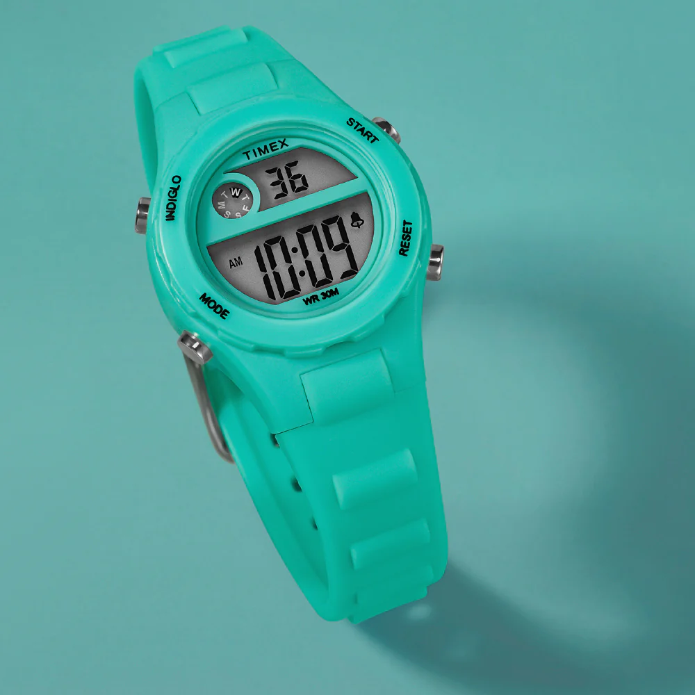 TIMEX TW2W92600 Kids Digital Watch Water Resistant 1-Year Warranty Fun Green Color Easy-to-Read Display - Image 6