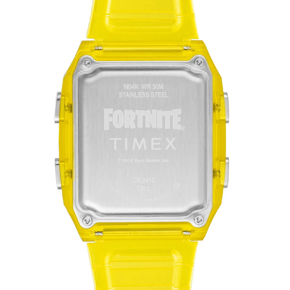 TIMEX TW2W96600 Stylish Yellow Design Limited Edition Fortnite Collaboration Water Resistant 1-Year Warranty - Image 4