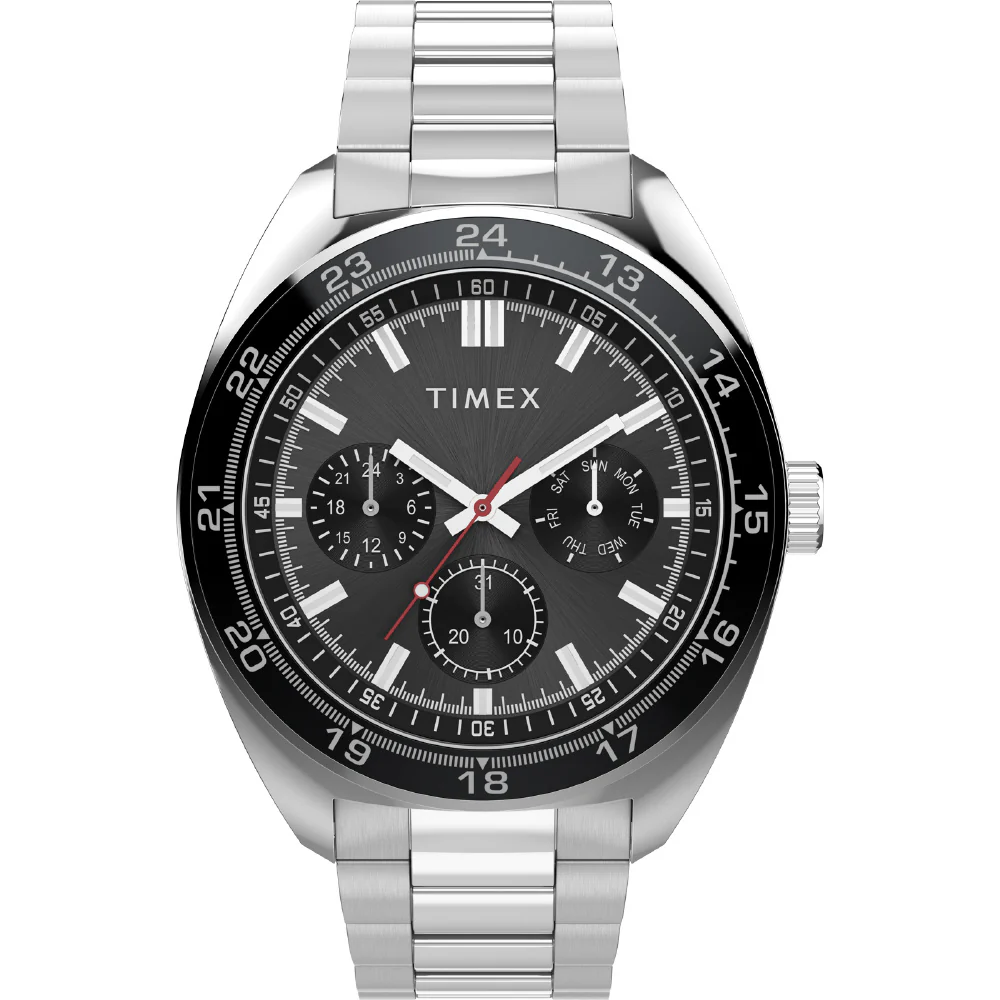 TIMEX TW2Y22600 Weston Stylish Design Water Resistant Durable Stainless Steel 1-Year Warranty